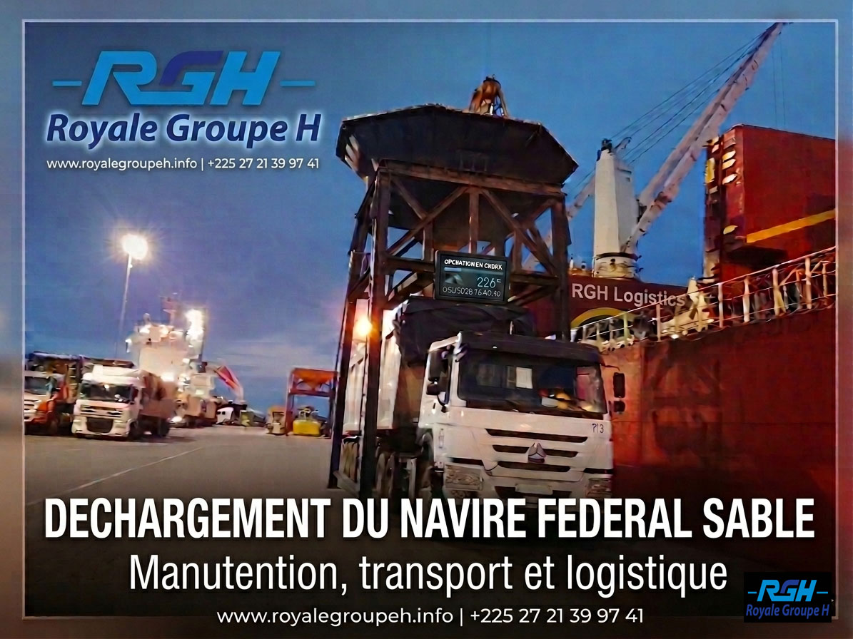 Dechargement port d'abidjan